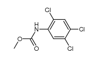 (2,4,5-trichloro-phenyl)-carbamic acid methyl ester结构式
