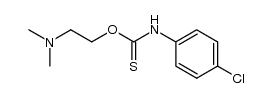 O-dimethylaminoethyl-N-(4-chlorophenyl)thiocarbamate Structure
