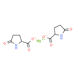 magnesium 2-oxopyrrolidine-5-carboxylate Structure