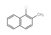 Naphthalene,1-chloro-2-methyl- Structure
