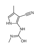 1-(3-cyano-4-methyl-1H-pyrrol-2-yl)-3-methylurea Structure