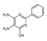 5,6-diamino-2-phenylpyrimidin-4-ol Structure