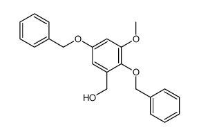 [3-methoxy-2,5-bis(phenylmethoxy)phenyl]methanol Structure