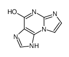 3,5-dihydroimidazo[2,1-b]purin-4-one结构式