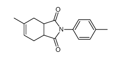 5-methyl-2-p-tolyl-3a,4,7,7a-tetrahydro-isoindole-1,3-dione Structure