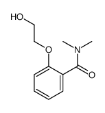 N,N-Dimethyl-o-(β-hydroxyethoxy)benzamide Structure