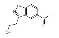 2-(5-硝基苯并[d]异噁唑-3-基)乙醇结构式