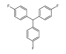 1-[bis(4-fluorophenyl)methyl]-4-fluorobenzene结构式