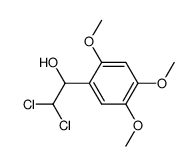 2,2-dichloro-1-(2,4,5-trimethoxyphenyl)ethanol Structure