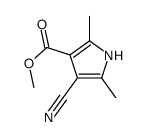 METHYL 4-CYANO-2,5-DIMETHYLPYRROLE-3-CARBOXYLATE picture