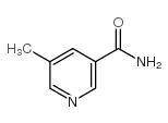 3-Pyridinecarboxamide,5-methyl- Structure