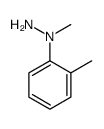 1-methyl-1-(2-methylphenyl)hydrazine Structure