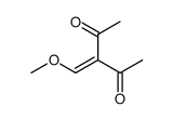 3-(methoxymethylene)-2,4-pentanedione Structure