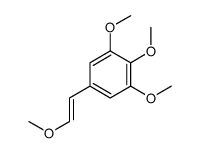 1,2,3-trimethoxy-5-(2-methoxyethenyl)benzene Structure
