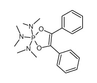 hexa-N-methyl-4,5-diphenyl-2λ5-[1,3,2]dioxaphosphole-2,2,2-triamine Structure