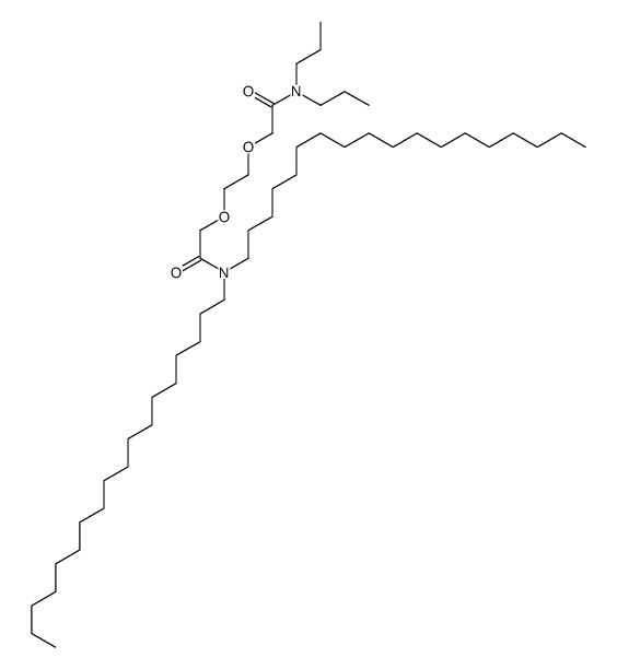 2-[2-[2-(dioctadecylamino)-2-oxoethoxy]ethoxy]-N,N-dipropylacetamide结构式