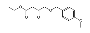 ethyl 4-(4-methoxybenzyloxy)-3-oxobutanoate Structure