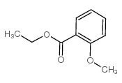 邻甲氧基苯甲酸乙酯结构式