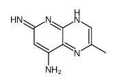 (9CI)-2-甲基吡啶并[2,3-b]吡嗪-6,8-二胺结构式