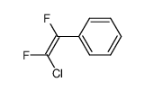 (E)-1-chloro-1,2-difluoro-2-phenylethene结构式