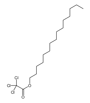 pentadecyl 2,2,2-trichloroacetate结构式