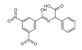 N-(3,5-二硝基苯甲酰基)-DL-Α-苯甘氨酸结构式