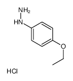 (4-Ethoxyphenyl)hydrazine hydrochloride (1:1) Structure
