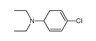 4-chloro-N,N-diethylcyclohexa-2,4-dien-1-amine Structure