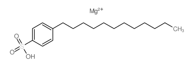 4-dodecylbenzenesulfonic acid, magnesium salt Structure