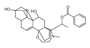 箭毒蛙毒素A 20α-苯甲酸酯结构式