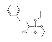 1-diethoxyphosphoryl-3-phenylpropan-1-ol Structure