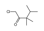2-Pentanone,1-chloro-3,3,4-trimethyl-结构式