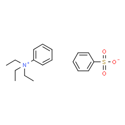 N,N,N-triethylanilinium phenylsulphonate picture