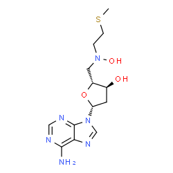 S-(5'-deoxyadenosyl-5')-S-methylthioethylhydroxylamine Structure