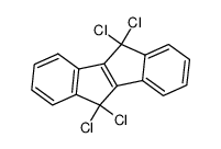 5,5,10,10-tetrachloro-5,10-dihydro-indeno[2,1-a]indene Structure