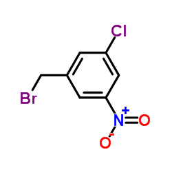 3-氯-5-硝基溴苄结构式