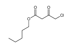 pentyl 4-chloro-3-oxobutanoate Structure