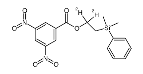 2-(dimethyl(phenyl)silyl)ethyl-1,1-d23,5-dinitrobenzoate Structure