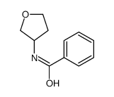 N-(四氢呋喃-3-基)苯甲酰胺结构式