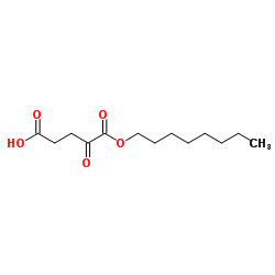 5-(Octyloxy)-4,5-dioxopentanoic acid结构式