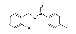 2-bromobenzyl 4-methylbenzenesulfinate Structure