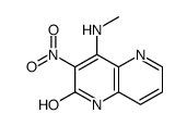 4-(Methylamino)-3-nitro-1,5-naphthyridin-2(1H)-one Structure
