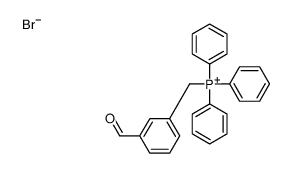 (3-formylphenyl)methyl-triphenylphosphanium,bromide结构式