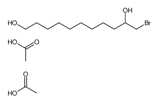 acetic acid,11-bromoundecane-1,10-diol Structure