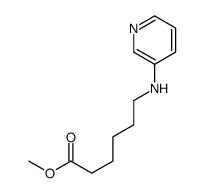 methyl 6-(pyridin-3-ylamino)hexanoate结构式