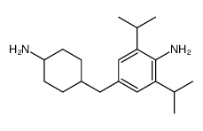 4-[(4-aminocyclohexyl)methyl]-2,6-di(propan-2-yl)aniline结构式