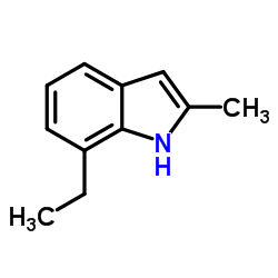 7-Ethyl-2-methyl-1H-indole Structure