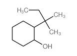 Cyclohexanol,2-(1,1-dimethylpropyl)-结构式