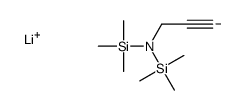 lithium,N,N-bis(trimethylsilyl)prop-2-yn-1-amine Structure