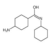 4-amino-N-cyclohexylcyclohexane-1-carboxamide Structure